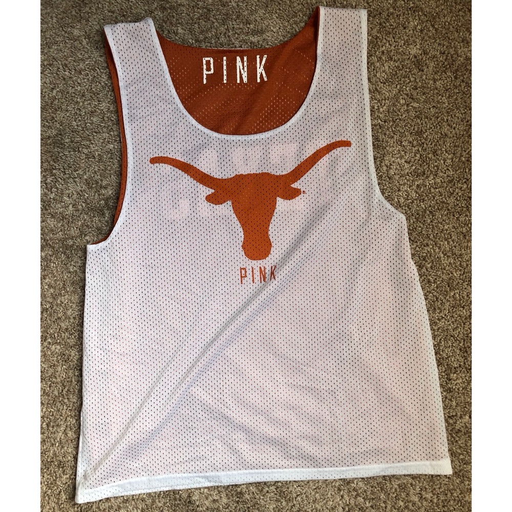 PINK University of Texas UT Longhorns Jersey